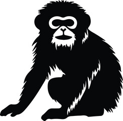 gibbon silhouette