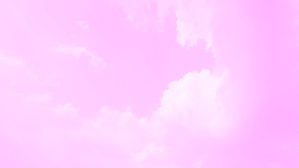 white cloud with pink sky background.