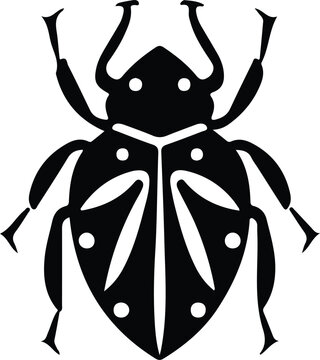 recommend clip art: harlequin bug silhouette