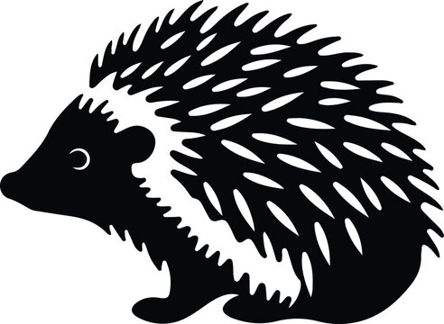 recommend clip art: hedgehog silhouette