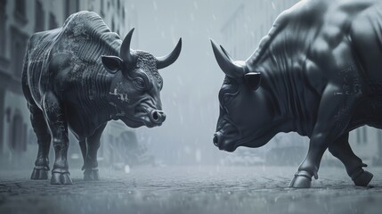 Day trading vs longterm investing strategies, a comparative visualization of risk and reward low texture