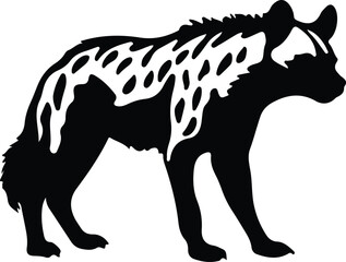 hyena silhouette