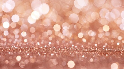 Chic rose gold glitter pattern for luxurious background inspiration