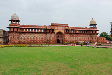 Red fort in Agra city, India