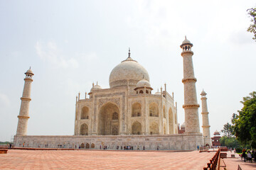 Taj Mahal mosque. Agra, India