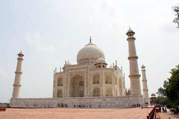 Fototapeta na wymiar Taj Mahal mosque. Agra, India
