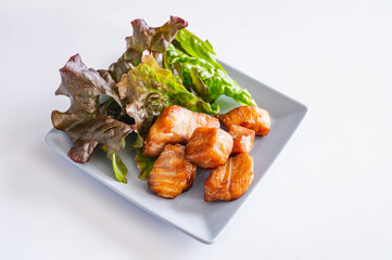 焼いた漬けまぐろ