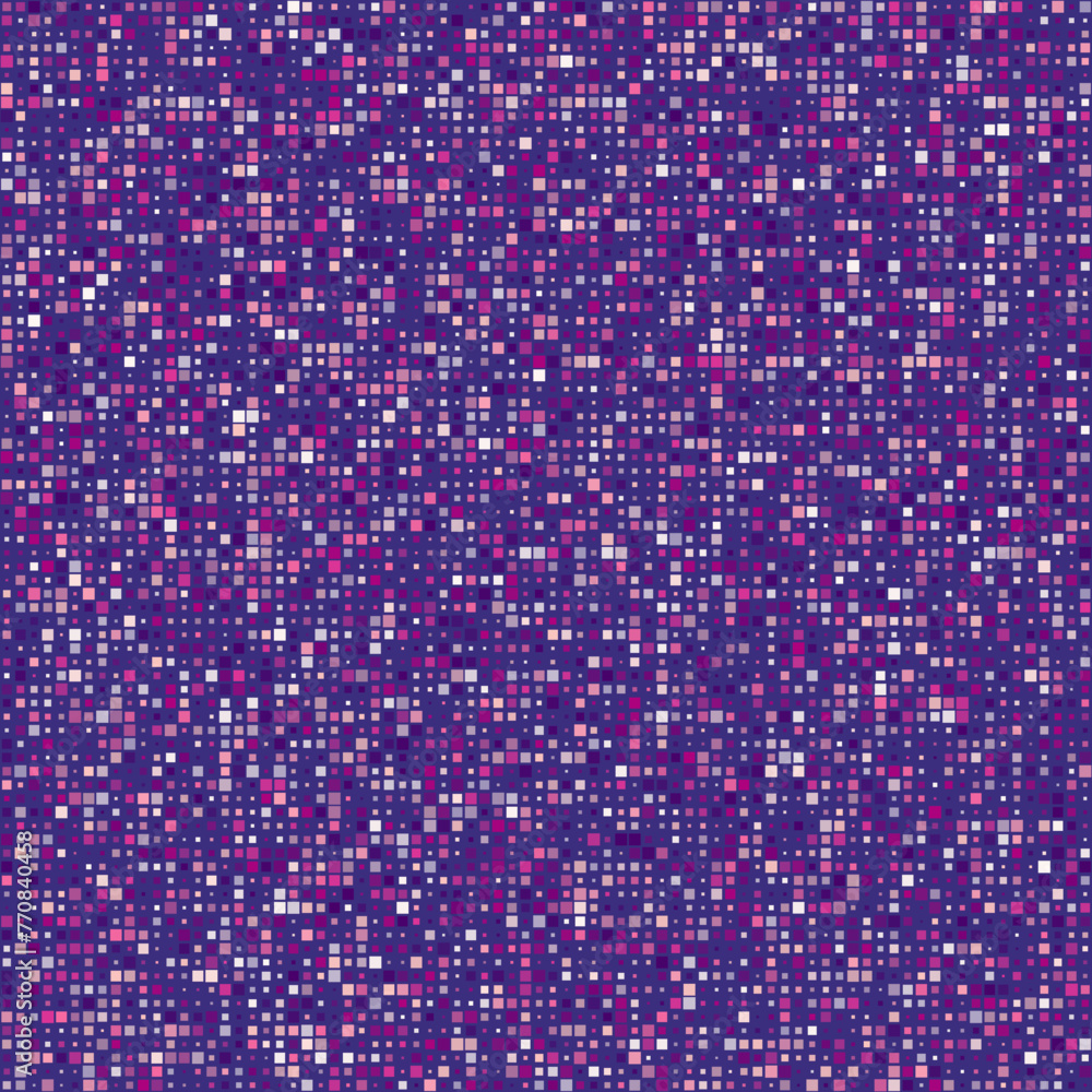 Poster pattern design. squares in multiple colors. purple gradient with matching background. beautiful vect