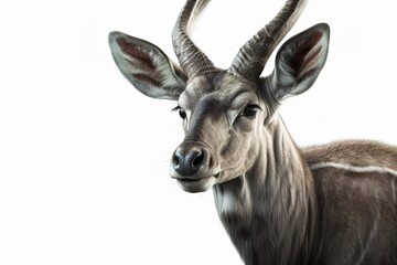  Kudu's Watchful Eye on White