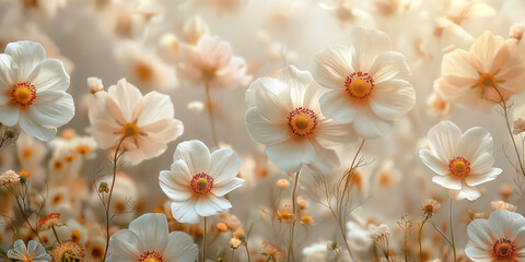Fototapeta na wymiar Close-up floral background