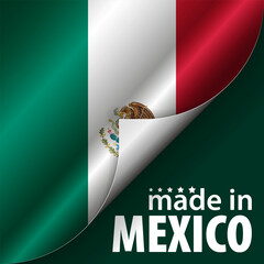 Made in Mexico graphic and label.