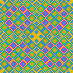 Colorful plasticine geometric pattern background with a kaleidoscope design