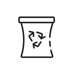 Biohazard Nuclear Industry Line Icon