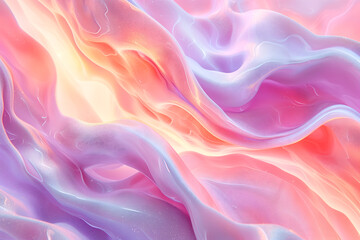 Obraz premium Abstract background with soft curves and shapes, creating a sense of depth and movement.