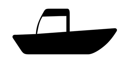 Fototapeta na wymiar A boat icon vector illustration