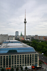 Berliner Fernsehturm - Berlin, Germany - obrazy, fototapety, plakaty
