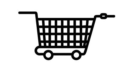 shopping cart icon vector illustration