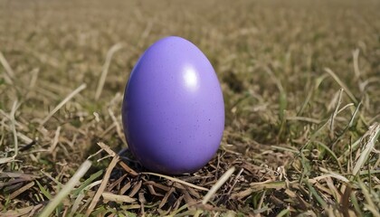 Naklejka na ściany i meble easter eggs in the nest, easter eggs in a basket, eggs in the grass, Easter egg, White Egg, Happy easter