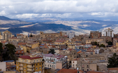 Enna - the highest city in Sicily - 770876696