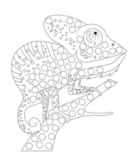 Dot Coloring Page For Kids