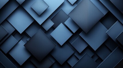 Fototapeta na wymiar Abstract image. Cobalt blue abstract background for design. Geometric shapes. Triangles, squares, stripes, lines. Color gradient. Modern, futuristic. Light dark shades. Web banner. Modern, futuristic.