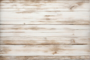 Obraz premium White and brown wood wall wooden plank board texture background with grains and structures and scratched