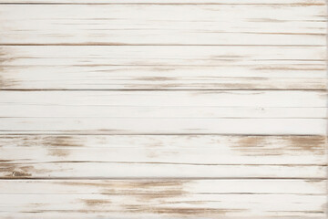 Obraz premium White and brown wood wall wooden plank board texture background with grains and structures and scratched