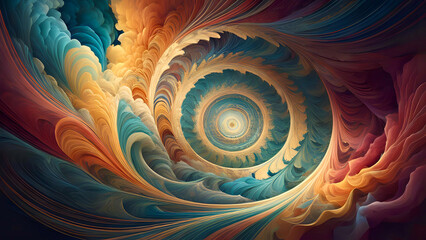 abstract fractal background