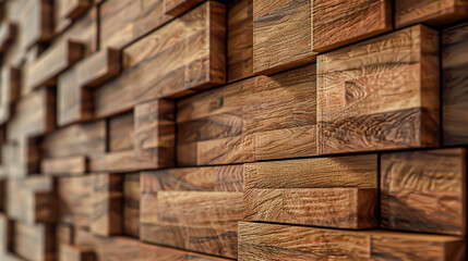Utilizing alternating layers of wood panels for increased durability and stability