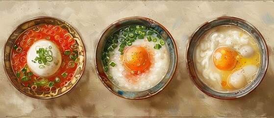 Chawanmushi captured in color pencil style, part of a diverse global egg dishes portfolio , high resolution DSLR, 8K, high detailed, super detailed , ultra HD, 8K resolution , up32K HD