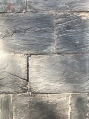 bloques rectangulares de un revestimiento de piedra