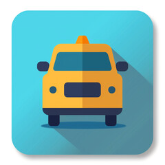 yellow car icon
