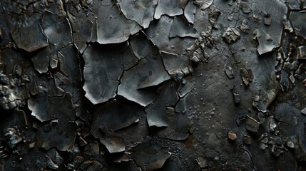The jagged edges and uneven surface of this background give it a raw, industrial look - obrazy, fototapety, plakaty