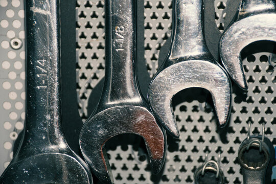 Diverse Wrench Set and tools