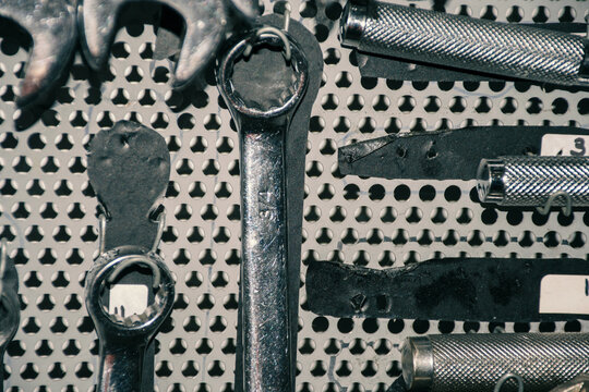 Diverse Wrench Set and tools