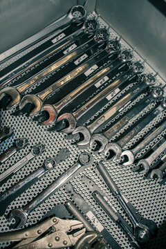 Diverse Wrench Set and tools