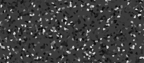 Abstract design with white paper background and terrazzo flooring texture .beautiful terrazzo matt tile stone for flooring grey marble texture background .black and white terrazzo stone texture.