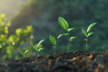 Seedling Growth Stages Environmental Care
