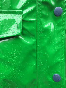 wet raincoat