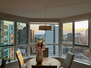 Apartment view from the window