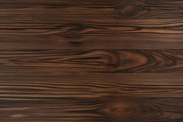 Brown Walnut Parquet Laminate wood wall wooden plank board texture background with grains and...