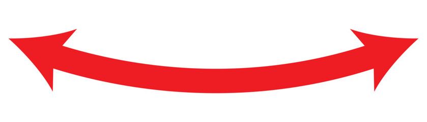 Double arrow icon set . two side arrows icon vector