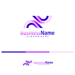 Letter L logo design vector. Creative Initial L logo concepts template