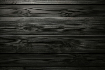 Surface of a Black wood wall wooden plank board texture background with grains and structures - obrazy, fototapety, plakaty