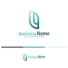 Letter L logo design vector. Creative Initial L logo concepts template