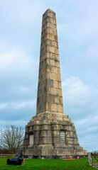 The Dover Patrol Monument at St Margarets Bay in Kent, England. The monument commemorate the Royal Navy's Dover Patrol of the First World War