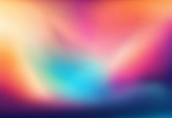 Heart shape on gradient texture background, colorful and blurred.