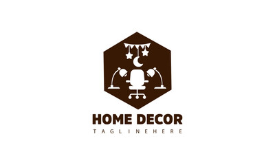 Fototapeta premium Furniture Conceptual Logo Design vector.