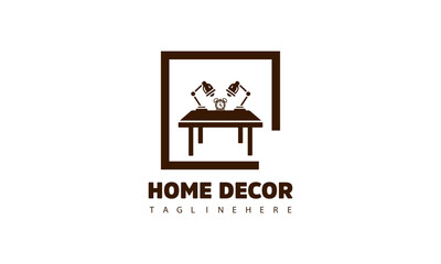Furniture Conceptual Logo Design vector.
