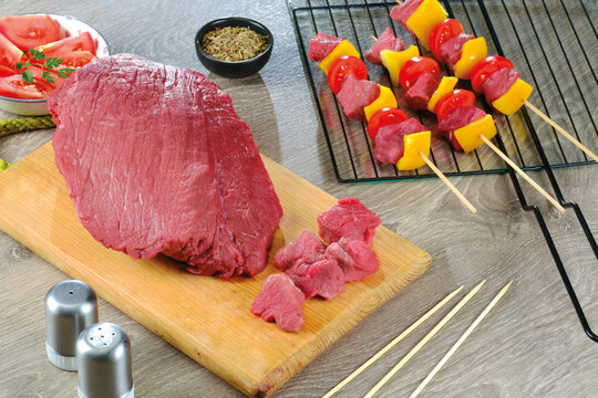 piece a brochette boeuf 